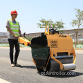 Tambor duplo a pé atrás do equipamento de compactação de rolos vibratórios compactador FYL-750